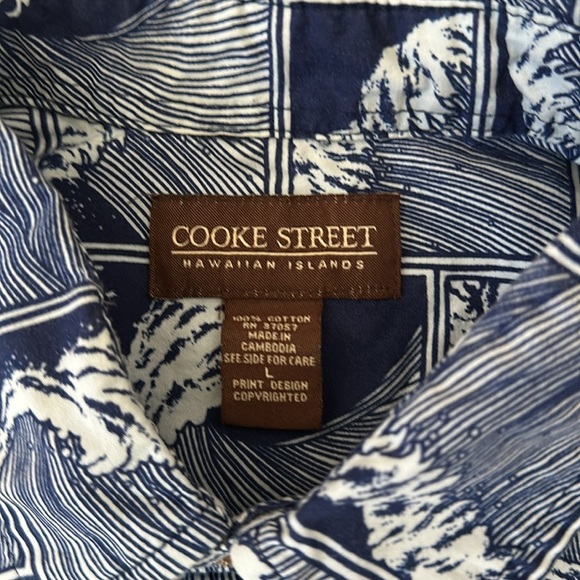 Cooke Street Hawaiian Button Up Shirt - Picture 2 of 4